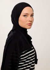 HOUSE OF MODEST- SİYAH PENYE BONE ŞAL